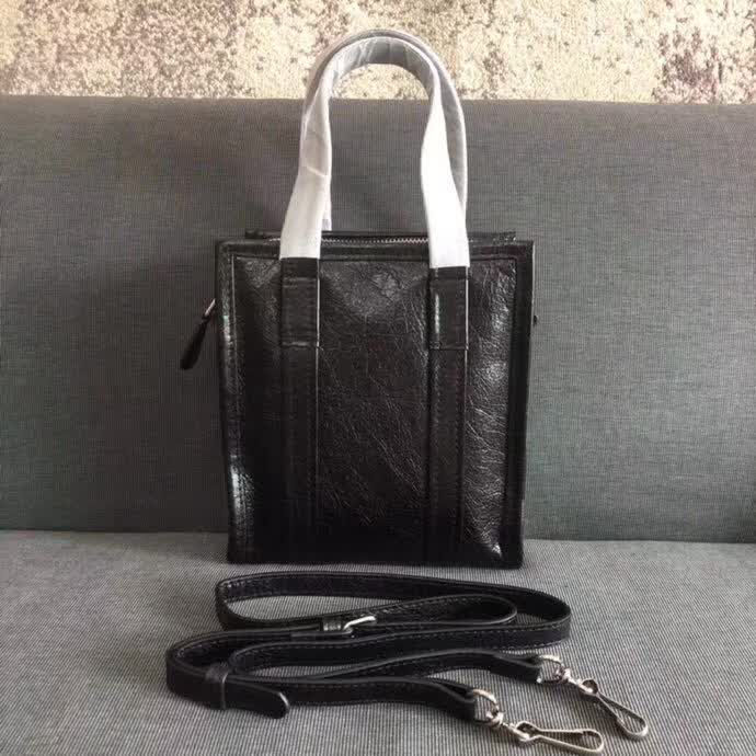 BALENCIAG巴黎世家 BALENCICGA BAZAR SHOPPER 2023新款 XS號 手提肩背包 黑色  BL1124